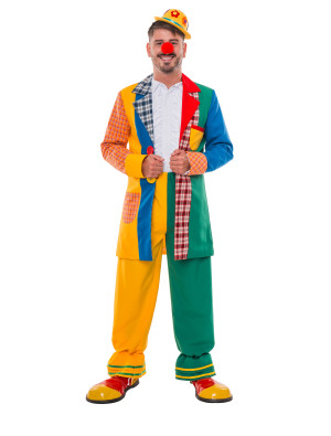 Jackett Clown bunt 4XL/5XL