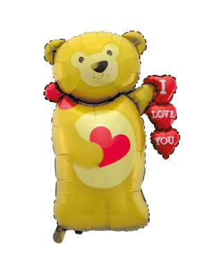 Folienballon Bär I Love You L