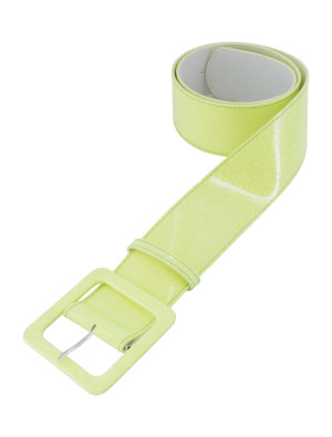 Gürtel Glitzer pastell gelb