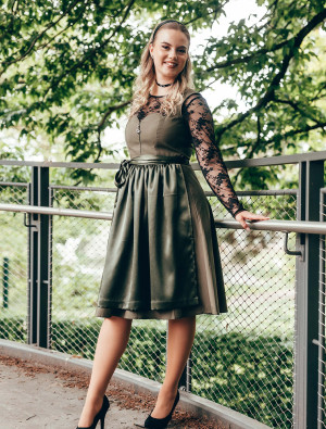 Dirndl Hanni Damen grün 46
