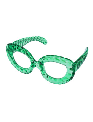 Brille Schlange grün