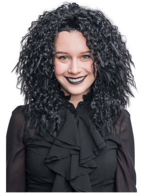 Perücke Rocker Langhaar wild schwarz | Kostümzubehör & Accessoires für Karneval & Halloween | Deiters