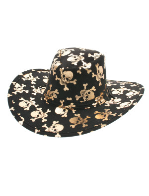 Cowboyhut Totenköpfe | Kostümzubehör & Accessoires für Karneval & Halloween | Deiters