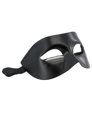 Maske Unifarben schwarz | Kostümzubehör & Accessoires für Karneval & Halloween | Deiters