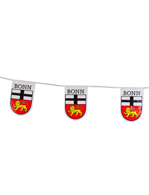 Wimpelkette Bonn 6m | Partydeko für Karneval, Halloween & mehr | Deiters