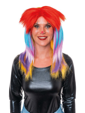 Perücke Punk stufig bunt | Kostümzubehör & Accessoires für Karneval & Halloween | Deiters