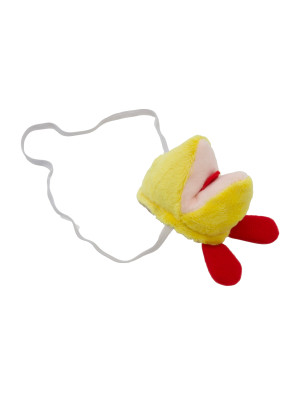 Schnabel Plüsch Huhn gelb