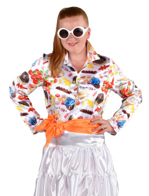 Bluse Candy Mix Kinder bunt 104