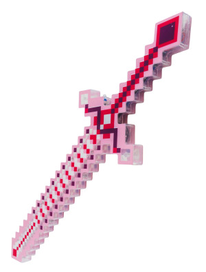 Schwert Pixel LED mit Soundeffekt 50cm rot | Kostümzubehör & Accessoires für Karneval & Halloween | Deiters