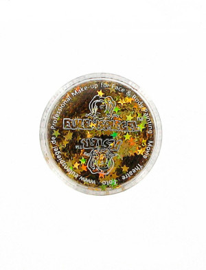 Glitzer Sterne 6g gold