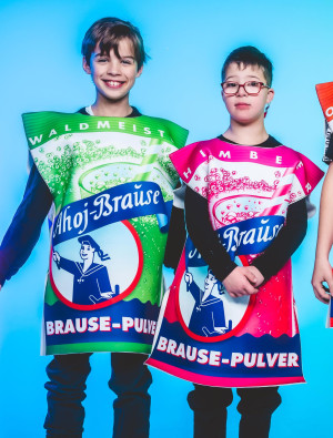 Kostüm Ahoj-Brause Kinder grün one size