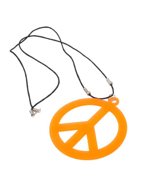 Kette Peace neonorange