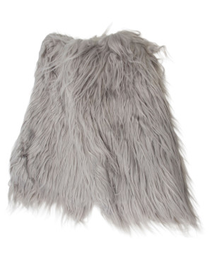 Beinstulpen Fell 38cm grau one size | Kostümzubehör & Accessoires für Karneval & Halloween | Deiters