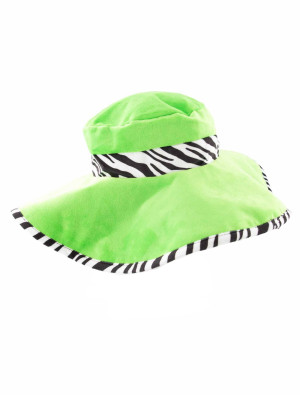 Hut mit Zebra Print für Herren in grün | Karneval | Tierkostüme | Deiters