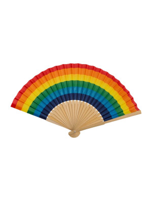 Fächer rainbow