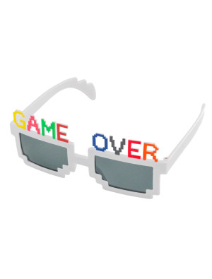 Brille "GAME OVER" bunt | Kostümzubehör & Accessoires für Karneval & Halloween | Deiters