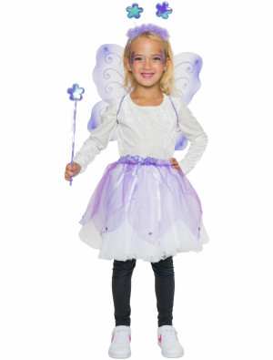 Set Schmetterling 4 tlg. Kinder lila