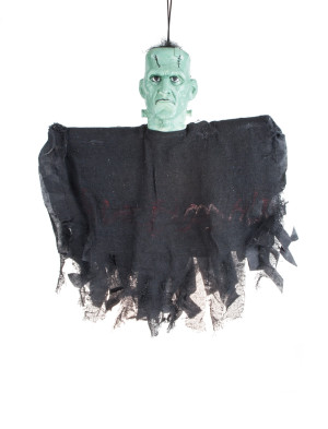 Frankenstein mit Banner zum Aufhängen | Partydeko für Karneval, Halloween & mehr | Deiters