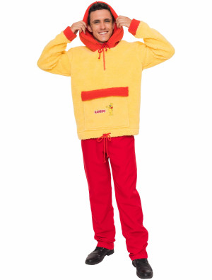 Hoodie HARIBO Goldbären rot/gelb L/XL