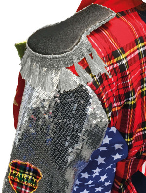 Schulterklappen silber