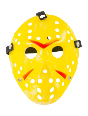 Maske Hockey gelb