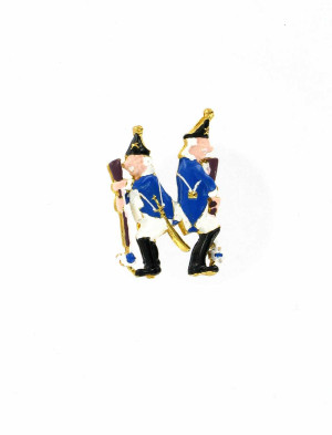Pin Stippefötche rot/weiß | Kostümzubehör & Accessoires für Karneval & Halloween | Deiters