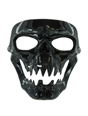 Maske Totenkopf grau | Kostümzubehör & Accessoires für Karneval & Halloween | Deiters