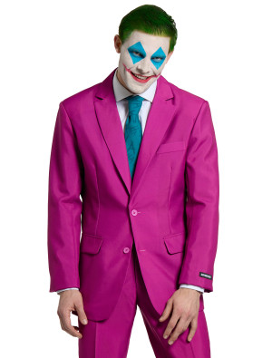 Opposuits Anzug Joker 3tlg. Herren fuchsia 2XL
