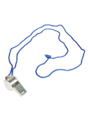 Trillerpfeife Metall am Halsband 4cm | Kostümzubehör & Accessoires für Karneval & Halloween | Deiters