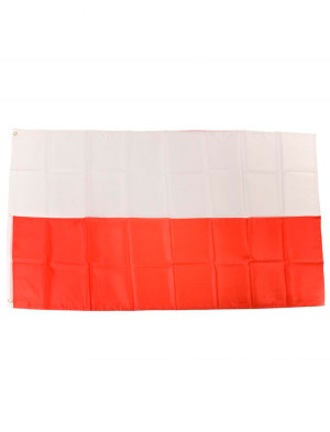 Flagge Polen 150x90cm | Partydeko für Karneval, Halloween & mehr | Deiters