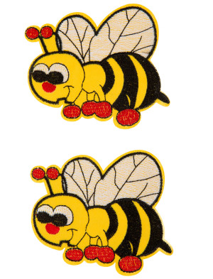 Bügelpatch Bienchen 2 Stk.