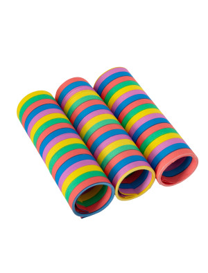 Luftschlangen 3er Pack bunt | Partydeko für Karneval, Halloween & mehr | Deiters
