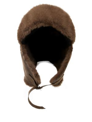 Mütze Pilot braun one size