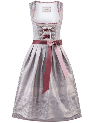 Dirndl Lia, Damen, Silber | Trachtenmode für Oktoberfest | Deiters