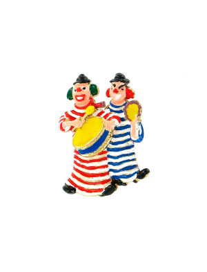 Pin Clowns mit Ringelshirts | Kostümzubehör & Accessoires für Karneval & Halloween | Deiters