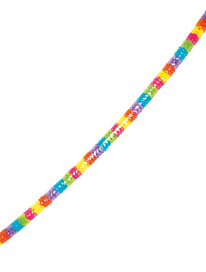 Girlande Fandango bunt 6m | Partydeko für Karneval, Halloween & mehr | Deiters