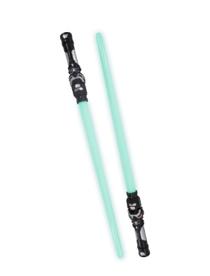 Lichtschwert mit Sound 68cm Kinder grün