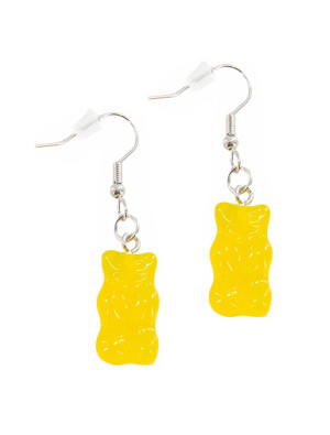 Ohrringe HARIBO Goldbären gelb