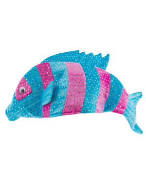 Mütze Fisch türkis/pink one size