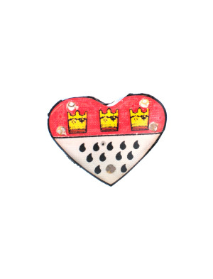 Blinky Kölner Wappen Herz | Kostümzubehör & Accessoires für Karneval & Halloween | Deiters