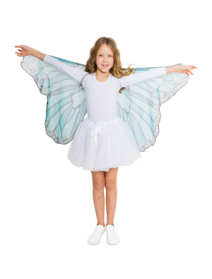 Flügel Schmetterling Kinder türkis