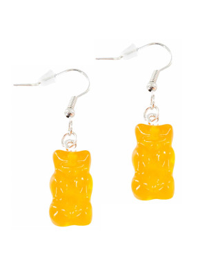 Ohrringe HARIBO Goldbären orange