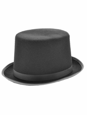 Zylinder Filz Herren schwarz 57