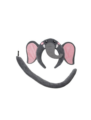 Set Elefant 2-tlg. grau