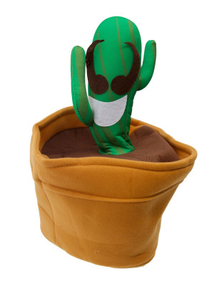 Mütze Kaktus grün/braun one size