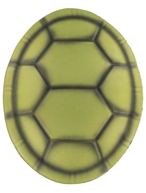 Schildkrötenpanzer Kinder grün