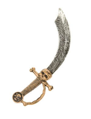 Piratensäbel mit Totenkopf 47cm | Kostümzubehör & Accessoires für Karneval & Halloween | Deiters