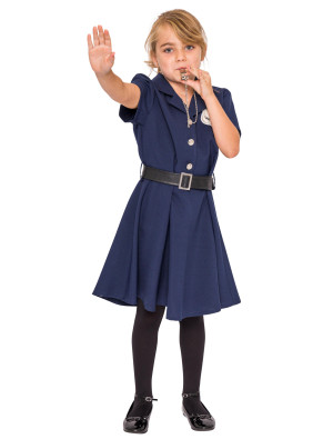 Kleid Police Kinder 2-tlg. Kinder blau 152