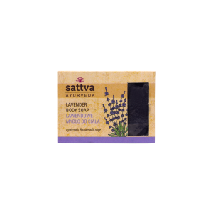 MYDŁO W KOSTCE DO CIAŁA LAWENDA 125 g - SATTVA