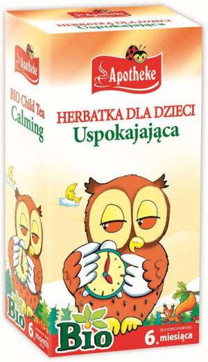 Herbatka Dla Dzieci Uspokajająca Bio Apotheke